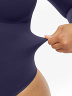 Seamless Supportive Long Sleeve Tummy Control Bodysuit