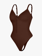 Seamless Tummy Control Zipper Bodysuit