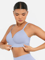Wireless Push-Up Seamless Comfort Full Coverage Bra