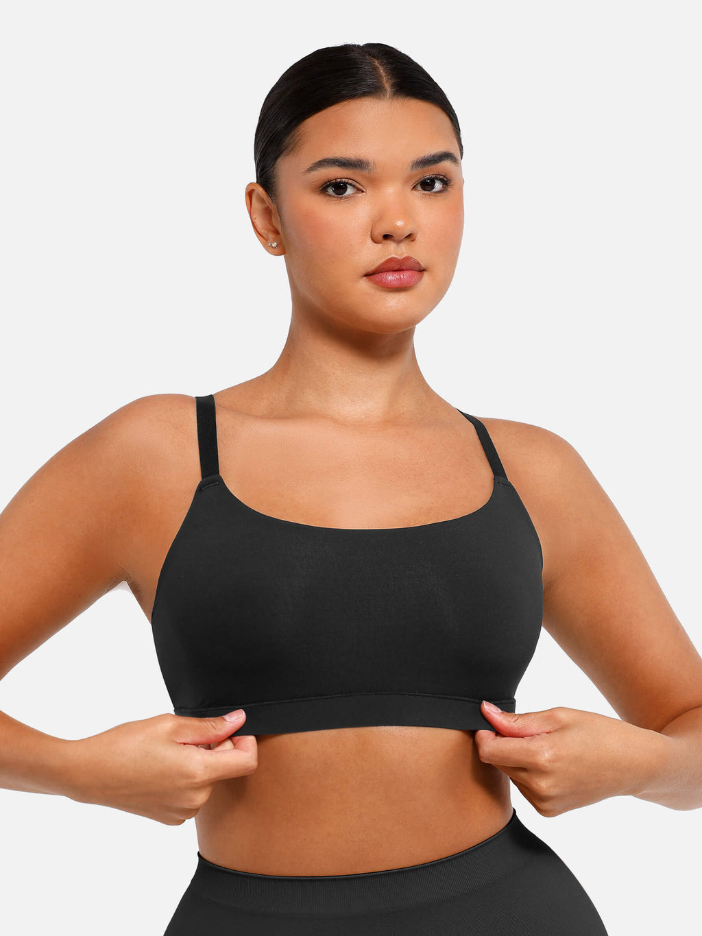 Wireless Invisible Square Neck Everyday Bra