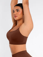 Wireless Invisible Square Neck Everyday Bra