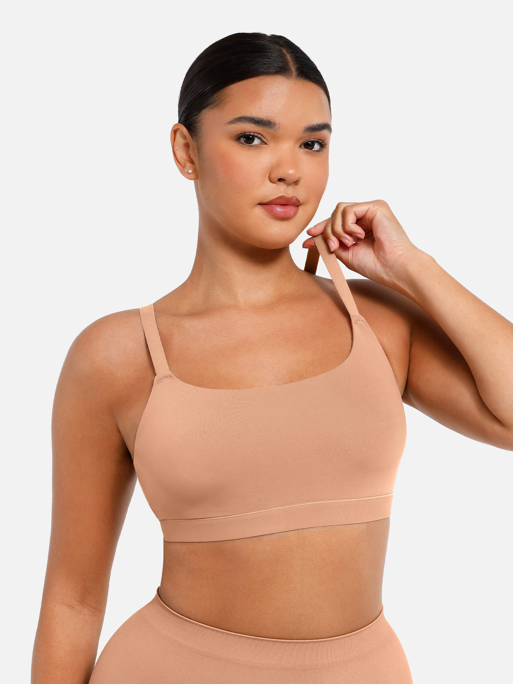 Wireless Invisible Square Neck Everyday Bra