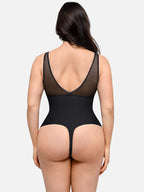 Plunge Breathable Seamless Shaping Bodysuit