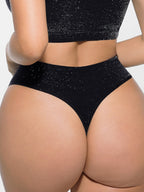 Seamless Shimmer Low-Rise Thong