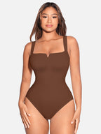 Square Neck Ultra-Stretch Sculpt Bodysuit