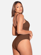 Square Neck Ultra-Stretch Sculpt Bodysuit