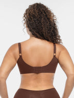 Adjustable-Strap Underwire Deep V-neck Bra Bundle
