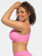 Adjustable-Strap Underwire Deep V-neck Bra Bundle