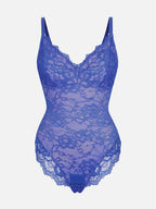 Lace V-Neck Breathable Bodysuit