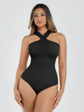 Seamless Crossback Sculpt Bodysuit
