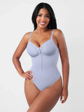 Seamless Tummy Control Zipper Bodysuit