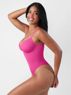 Seamless Tummy Control Zipper Bodysuit