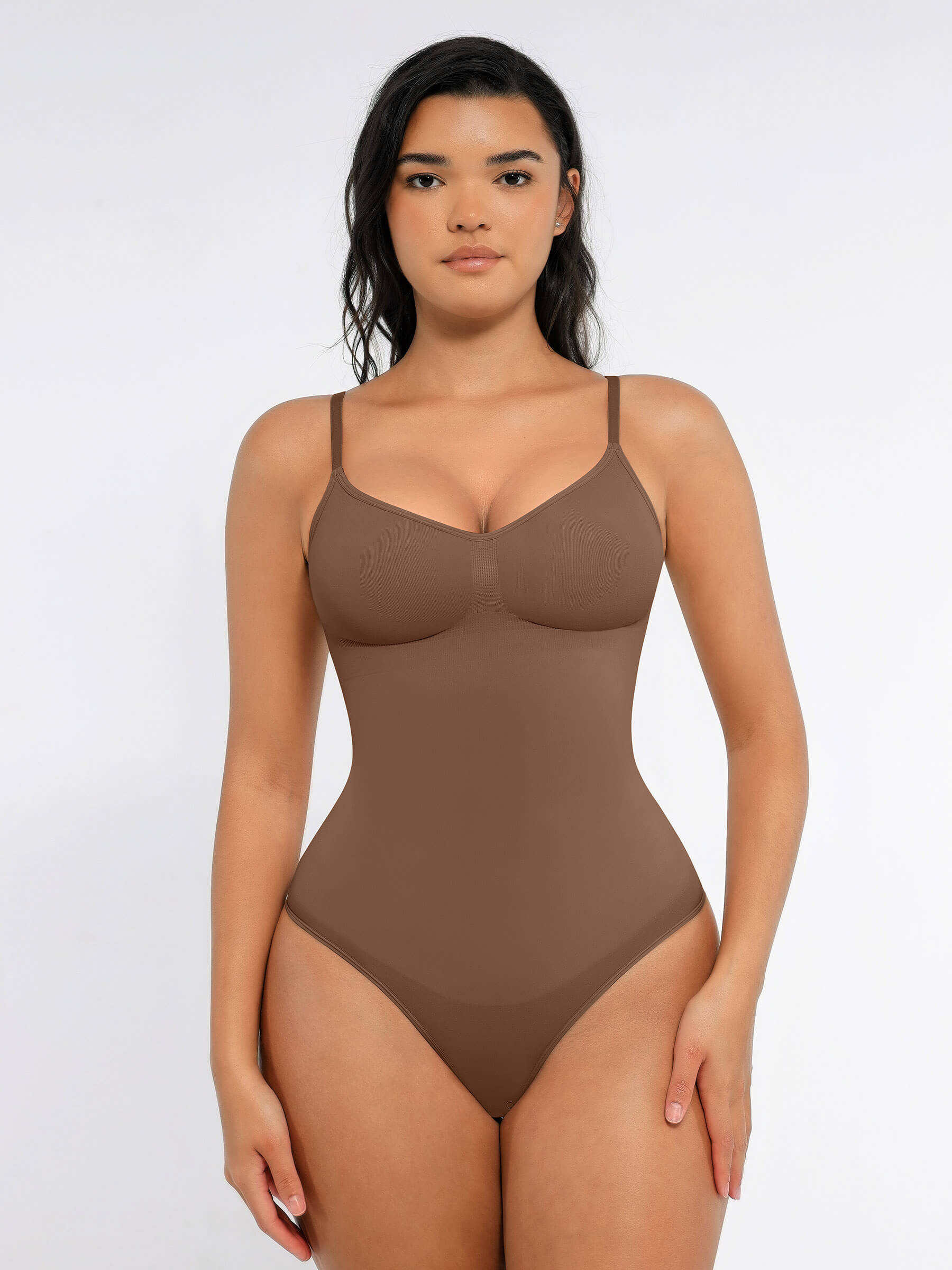 Nahtloser Body mit Bauchkontrolle