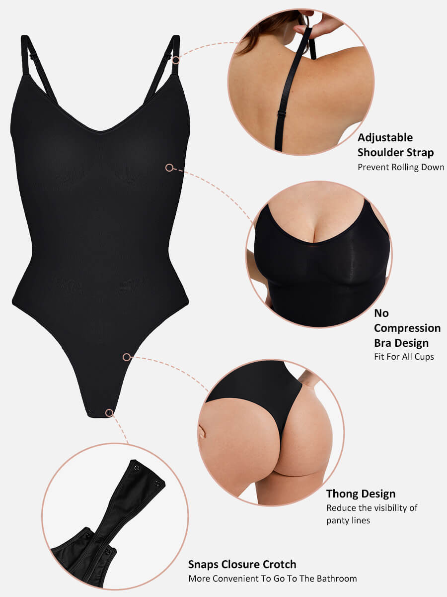 Tummy Control Seamless Ultra-Stretch Bodysuit