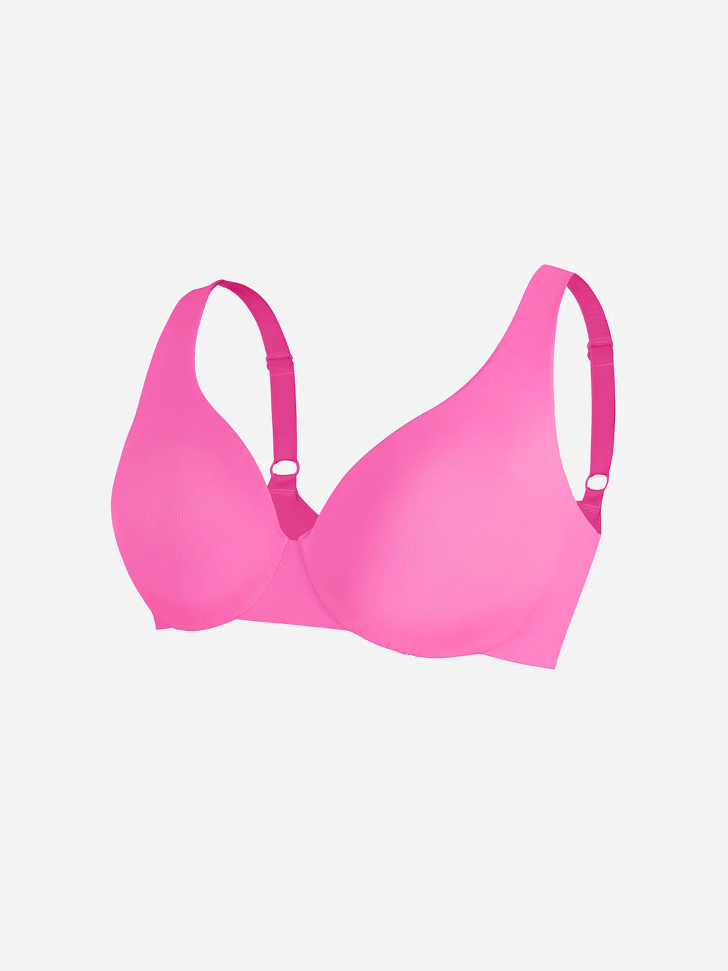 Adjustable-Strap Underwire Deep V-neck Bra Bundle