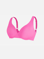 Adjustable-Strap Underwire Deep V-neck Bra Bundle
