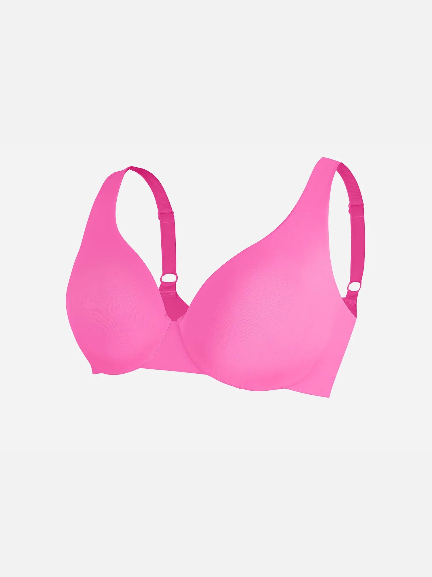 Adjustable-Strap Underwire Deep V-neck Bra Bundle
