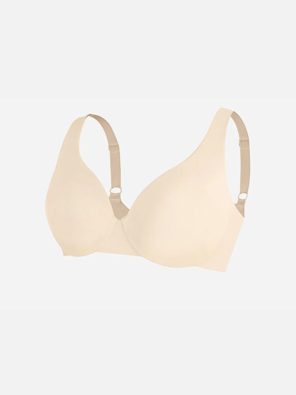 Adjustable-Strap Underwire Deep V-neck Bra Bundle