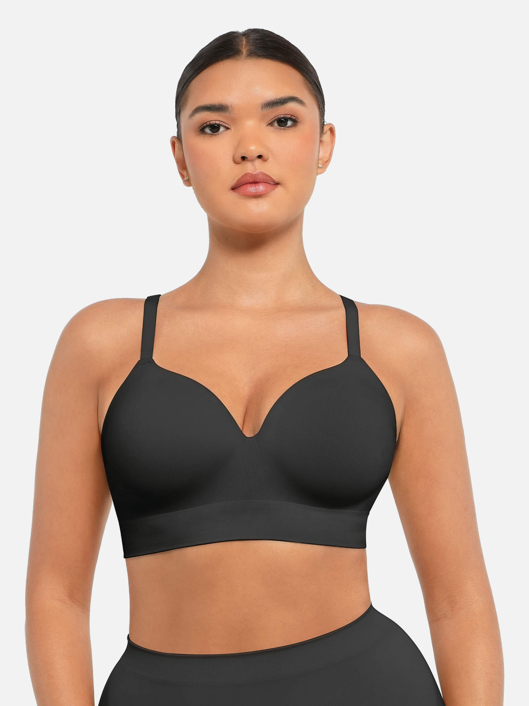 Wireless Push-Up Seamless Full Coverage Bra Bundle