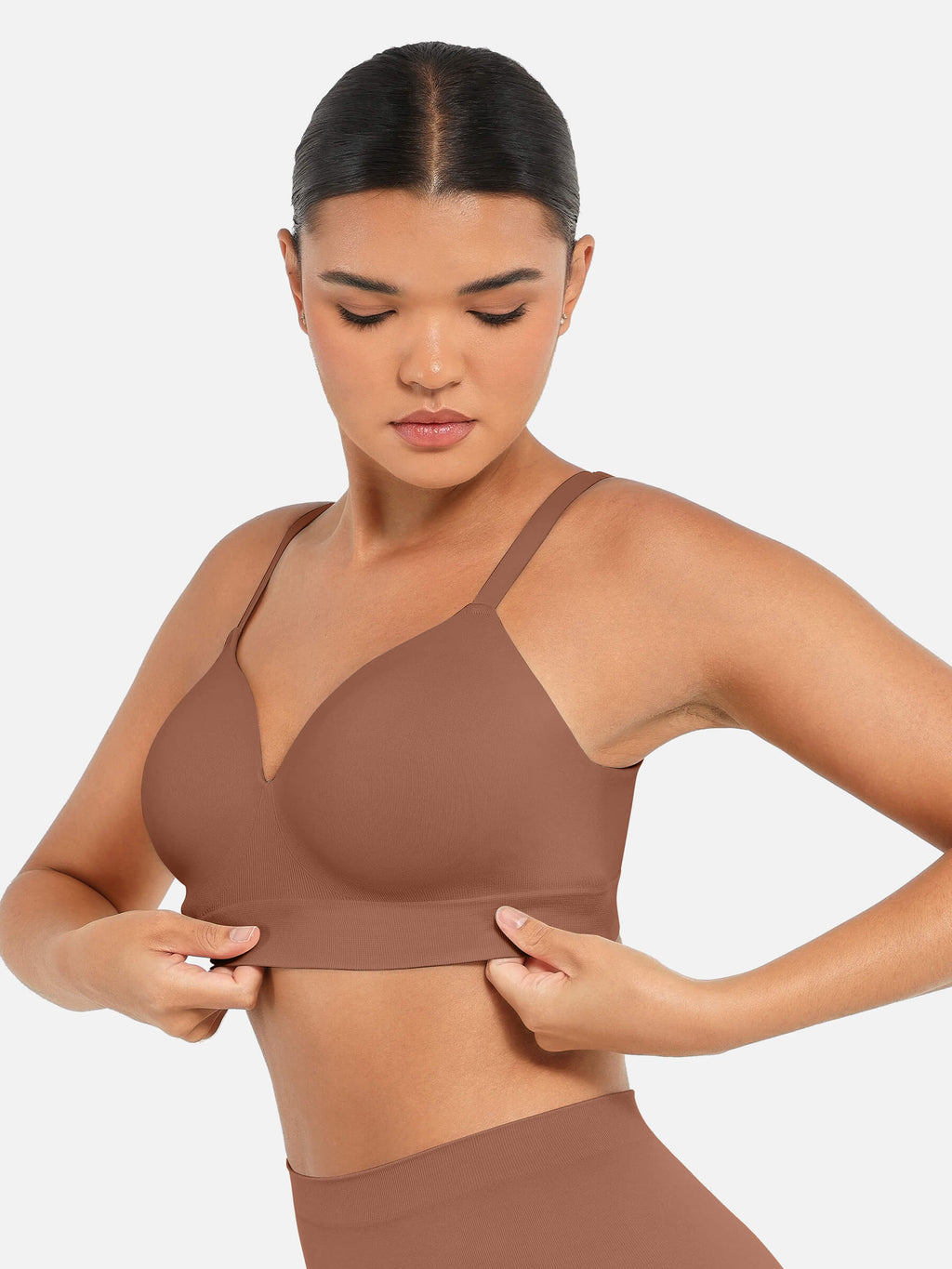 Wireless Push-Up Seamless Full Coverage Bra Bundle