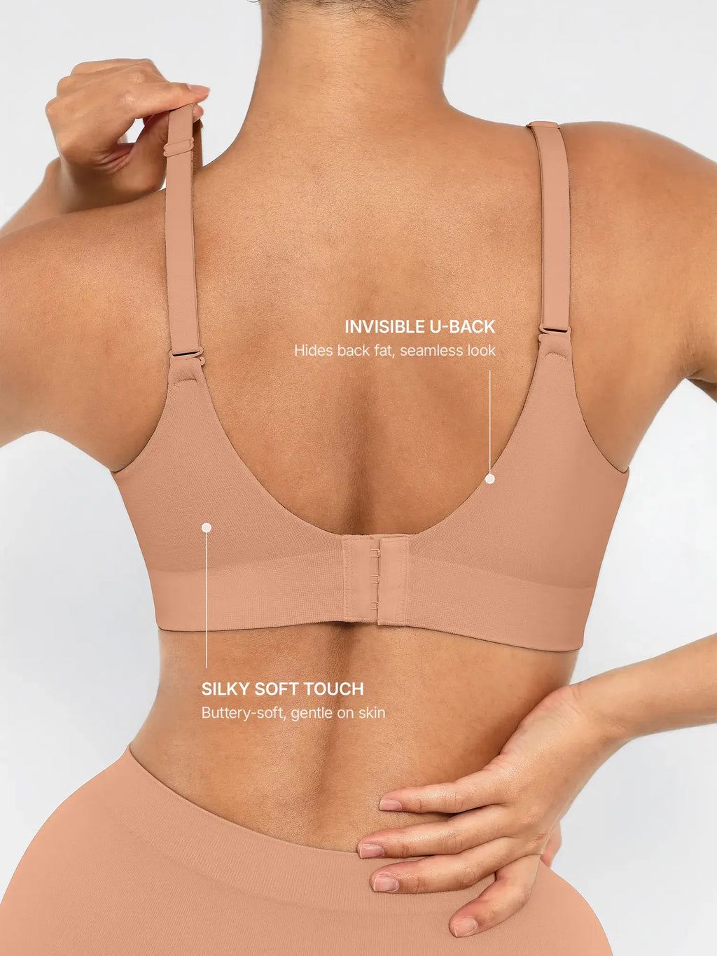 Wireless Push-Up Seamless Comfort Full Coverage Bra