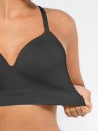 Wireless Push-Up Seamless Comfort Full Coverage Bra