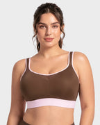 High-Impact Wireless Full-Coverage Racerback Sports Bra