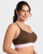 High-Impact Wireless Full-Coverage Racerback Sports Bra