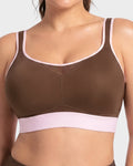 High-Impact Wireless Full-Coverage Racerback Sports Bra