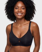 Invisible Jelly Lift Bra with Breathable Water Drop Hollow