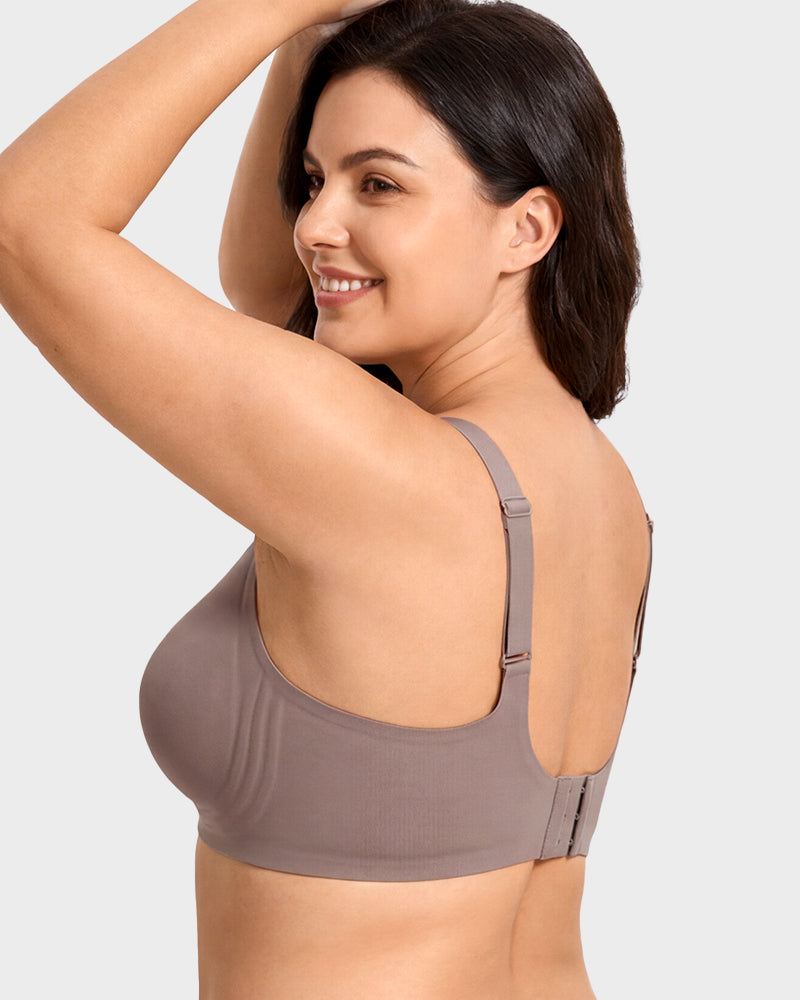 Invisible Jelly Lift Bra with Breathable Water Drop Hollow