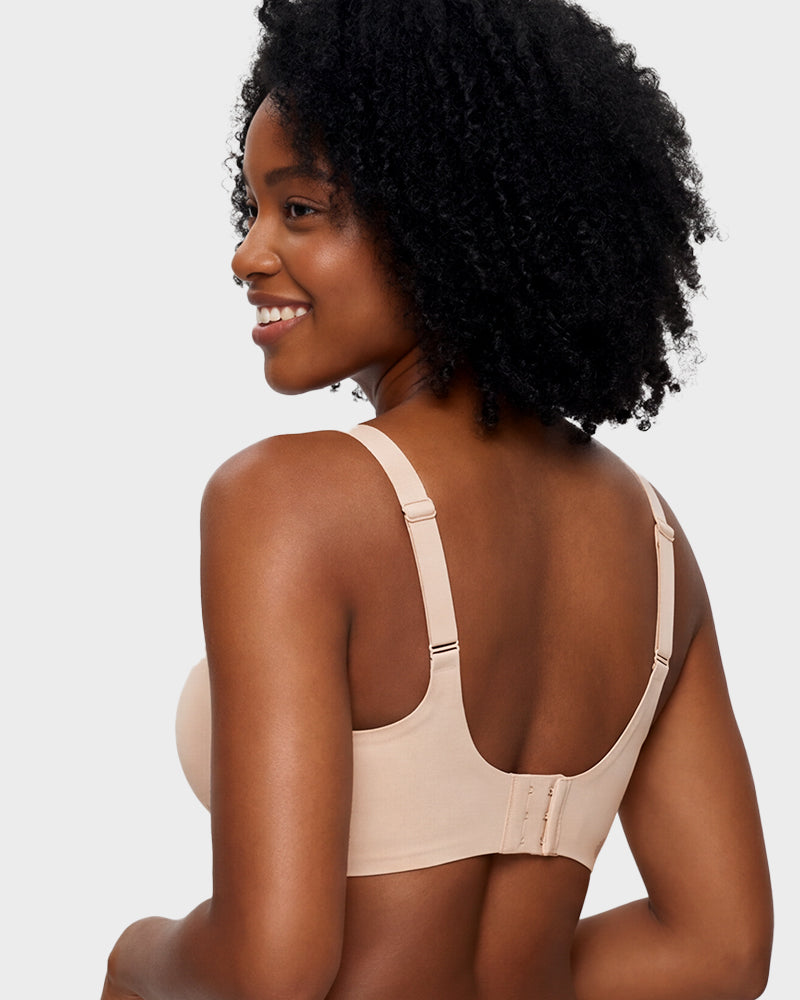 Invisible Jelly Lift Bra with Breathable Water Drop Hollow