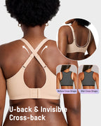 Invisible Jelly Lift Bra with Breathable Water Drop Hollow