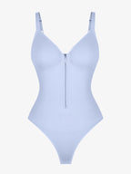 Seamless Tummy Control Zipper Bodysuit