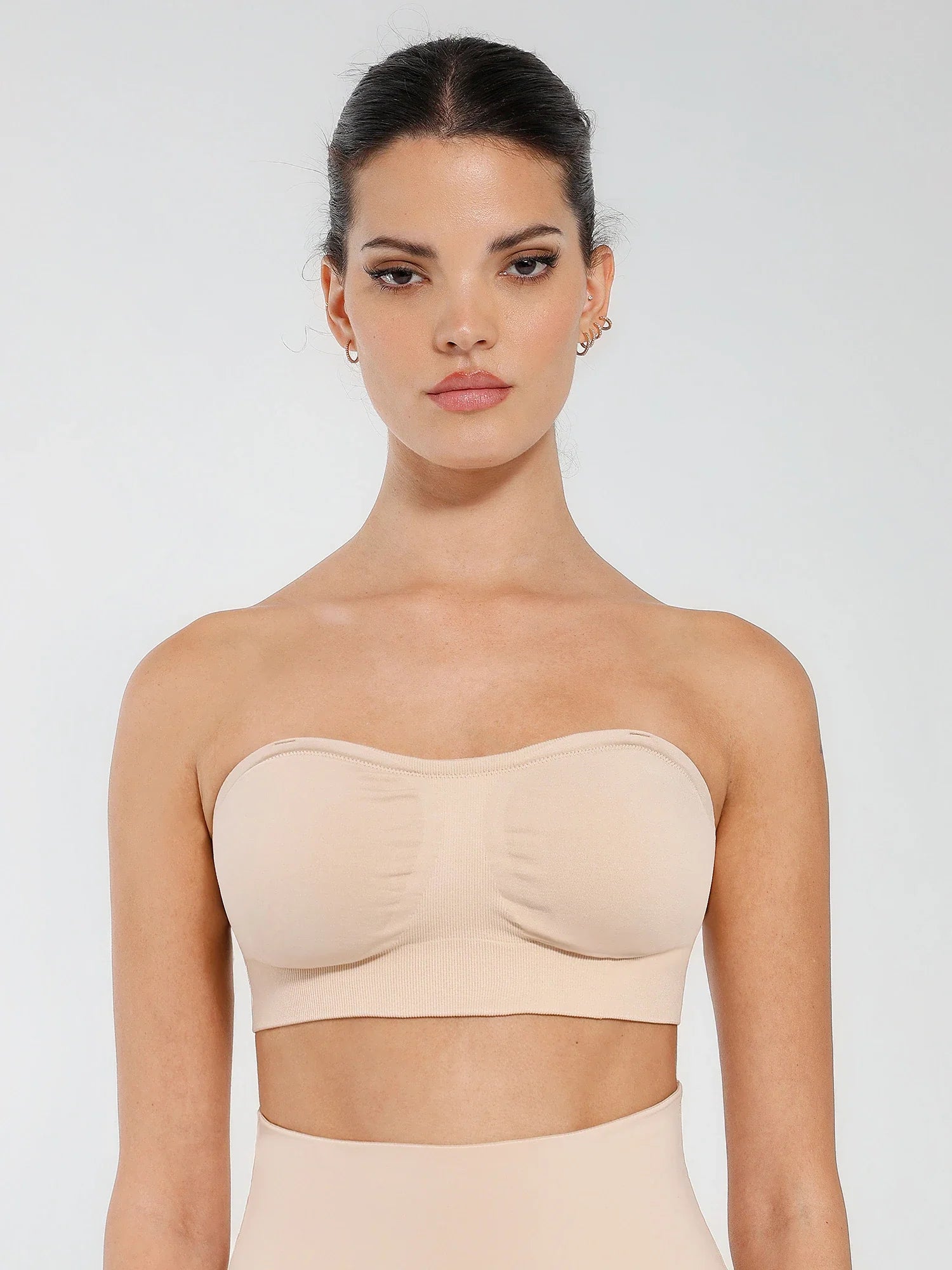 Seamless Anti-Slip Bandeau Bra