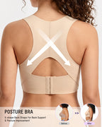 Posture Support Wireless Sports Bra