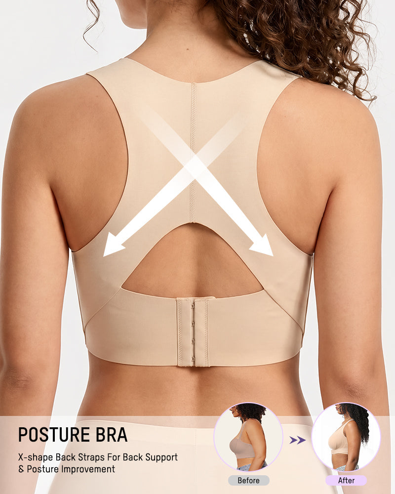 Posture Support Wireless Sports Bra