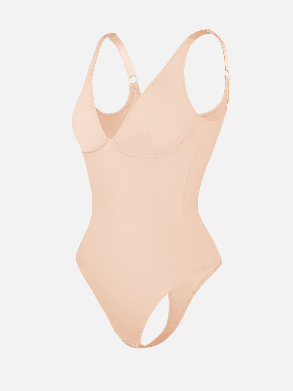 Velvibra V-Neck Tummy Control Bodysuit
