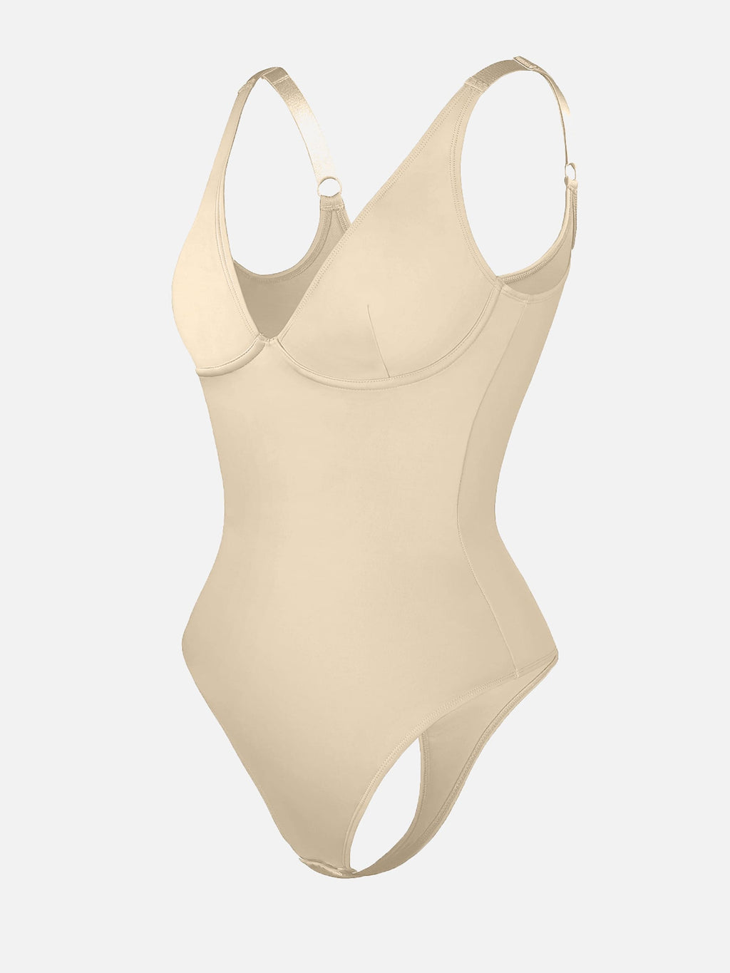 Velvibra V-Neck Tummy Control Bodysuit