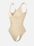 Velvibra V-Neck Tummy Control Bodysuit