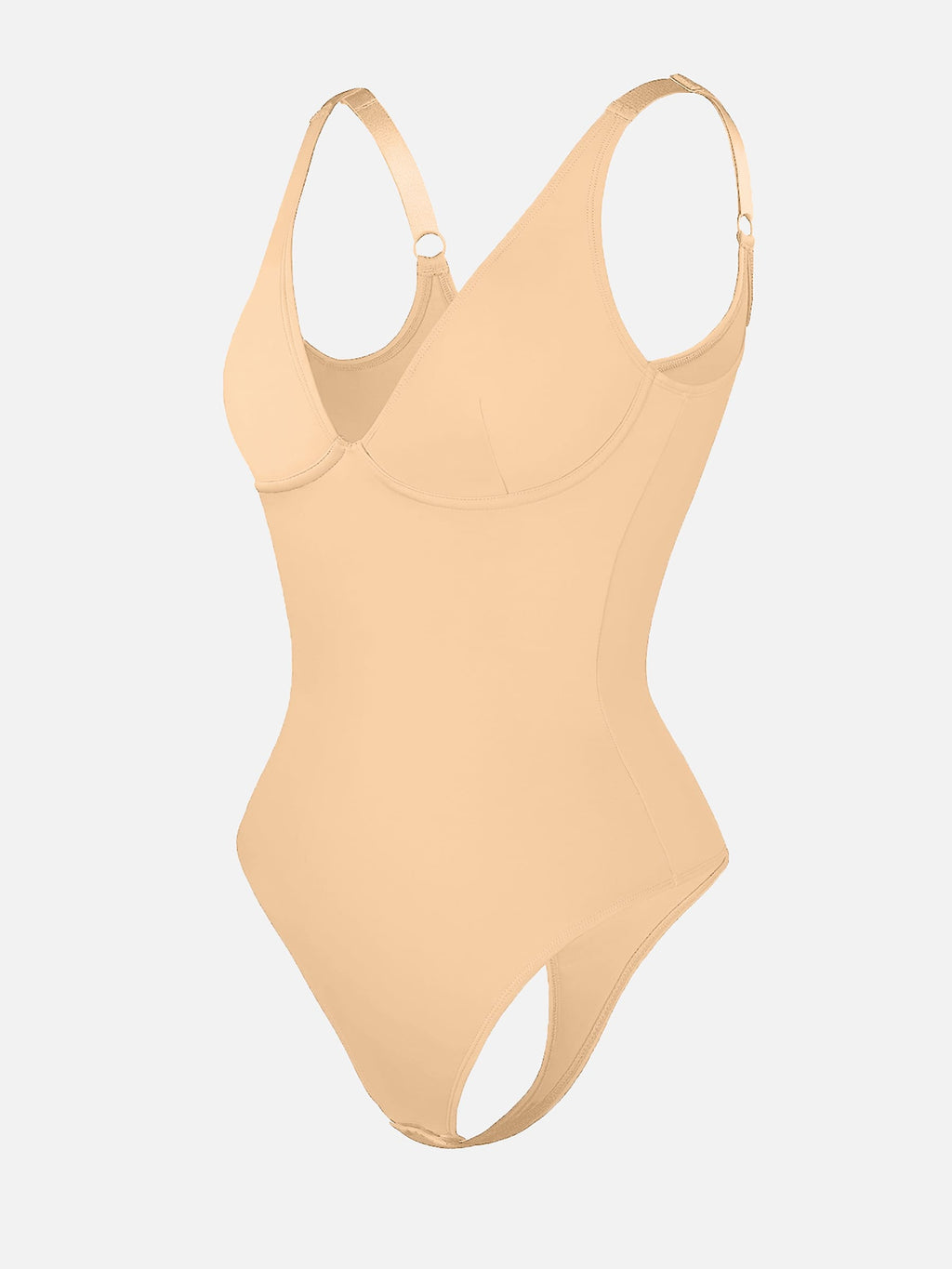 Velvibra V-Neck Tummy Control Bodysuit