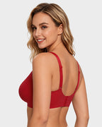 Seamless Deep V Push-Up Wireless Bra