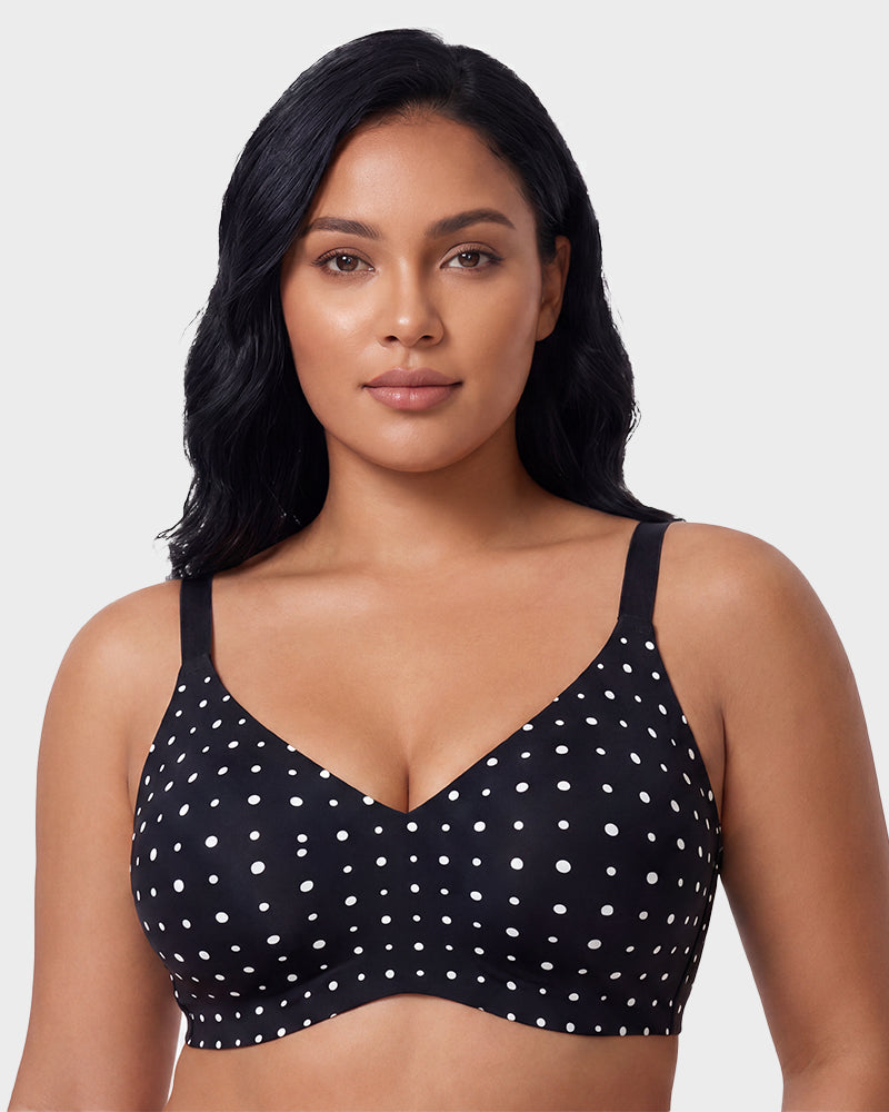 Seamless Soft Comfort Jelly Strip Wireless Bra