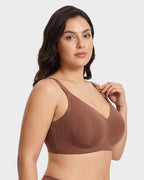 Seamless Soft Comfort Jelly Strip Wireless Bra