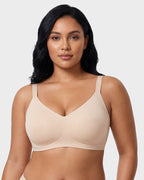 Seamless Soft Comfort Jelly Strip Wireless Bra