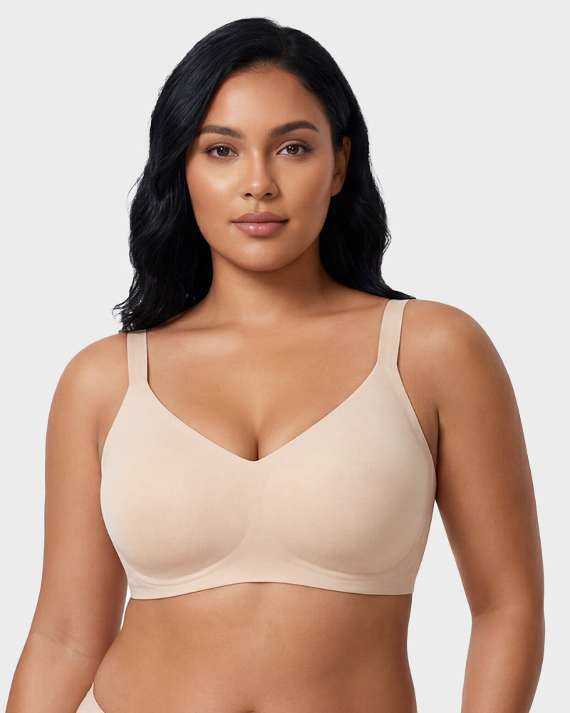 Seamless Soft Comfort Jelly Strip Wireless Bra