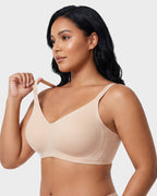 Seamless Soft Comfort Jelly Strip Wireless Bra