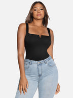 Square Neck Ultra-Stretch Sculpt Bodysuit