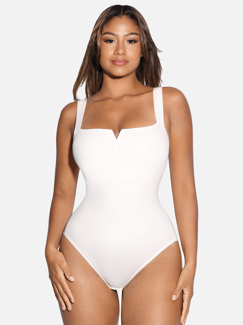 Square Neck Ultra-Stretch Sculpt Bodysuit