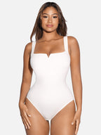 Square Neck Ultra-Stretch Sculpt Bodysuit